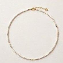 Beaded charm necklace
