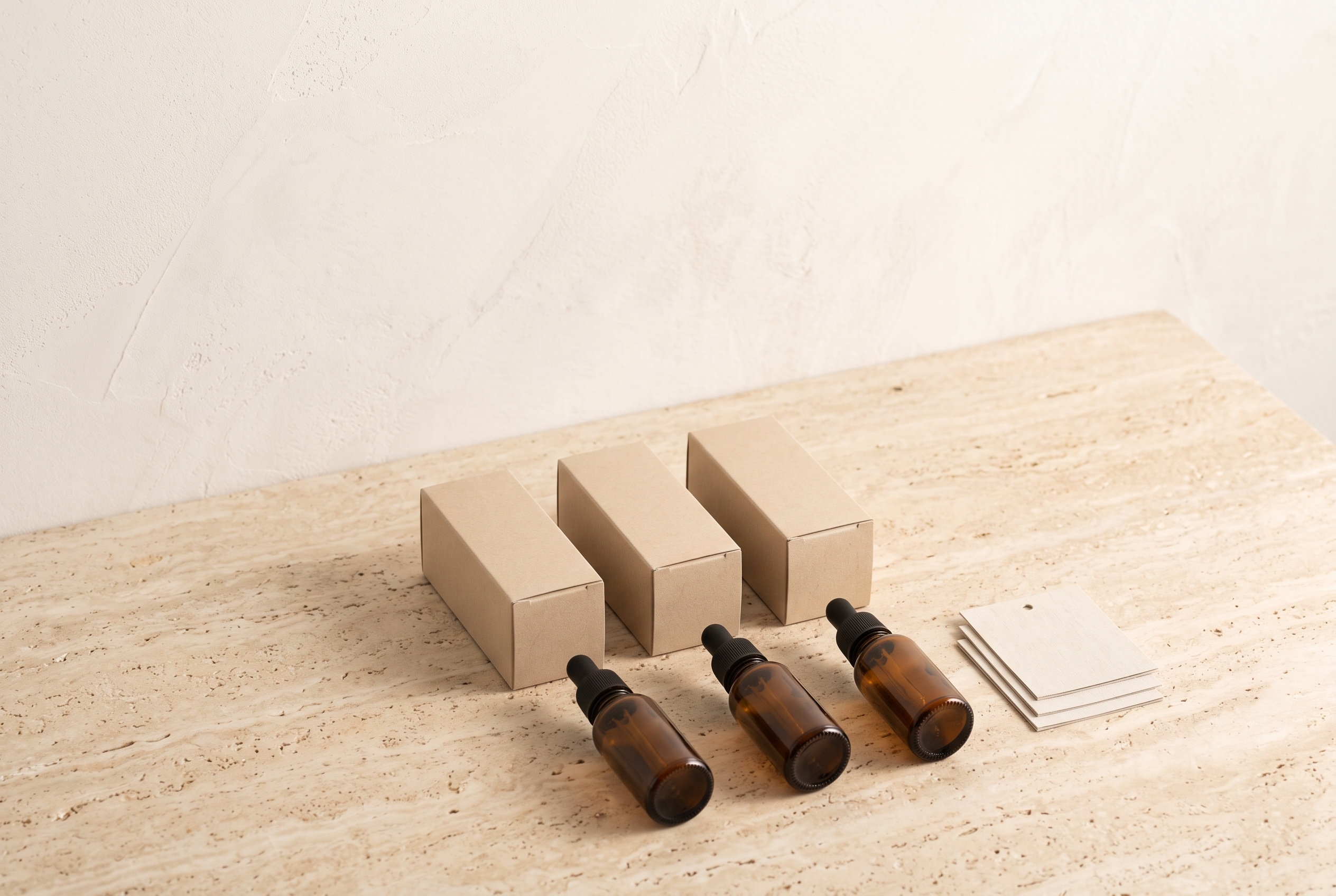 Custom-fit wholesale document arrangement suggesting formats built to a buyer's specification.