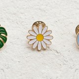 Enamel pin trio
